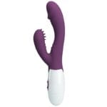 PRETTY LOVE - ANDRE VIBRADOR RABBIT  ESTIMULADOR PUNTO G MORADO - Imagen 2