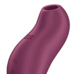 SATISFYER - POCKET PRO 1 ESTIMULADOR CLÍTORIS GRANATE - Imagen 2