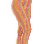LEG AVENUE - MEDIAS DE CROCHET MULTICOLOR - Imagen 4