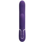 PRETTY LOVE - PERLITA VIBRADOR PUNTO G 3 EN 1 MULTIFUNCIÓN MORADO - Imagen 3