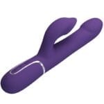 PRETTY LOVE - ZALIN VIBRADOR RABBIT PERLAS 4 EN 1 MORADO - Imagen 4