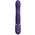 PRETTY LOVE - ZALIN VIBRADOR RABBIT PERLAS 4 EN 1 MORADO - Imagen 3