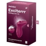 SATISFYER - EXCITERRR VIBRADOR LAY-ON CLÍTORIS FUCSIA - Imagen 5