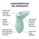 SATISFYER - EXCITERRR VIBRADOR LAY-ON CLÍTORIS MENTA - Imagen 4