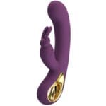 PRETTY LOVE - LIAM VIBRADOR RABBIT  ESTIMULADOR PUNTO G MORADO - Imagen 2