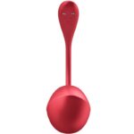 SATISFYER - SHINY PETAL ESTIMULADOR PUNTO G CONTROL REMOTO ROJO APP GRATUITA - Imagen 3