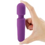 ARMONY - YOUR MAGIC MASAJEADOR  VIBRADOR RECARGABLE 10 VIBRACIONES MORADO - Imagen 4