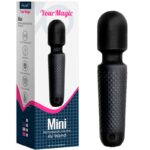 ARMONY - YOUR MAGIC MASAJEADOR  VIBRADOR RECARGABLE 10 VIBRACIONES SILICONA NEGRO - Imagen 5