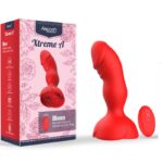 ARMONY - EXTREME A BLOOM ROSA VIBRADOR  PLUG ANAL CONTROL REMOTO ROJO - Imagen 2