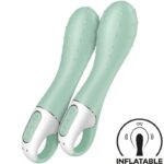 SATISFYER - AIR PUMP VIBRADOR 3 INFLABLE PUNTO G MENTA - Imagen 2