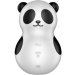 SATISFYER - POCKET PANDA ESTIMULADOR  VIBRADOR BLANCO Y NEGRO - Imagen 2