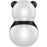 SATISFYER - POCKET PANDA ESTIMULADOR  VIBRADOR BLANCO Y NEGRO - Imagen 3