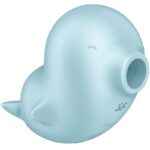 SATISFYER - SASSY SEAL ESTIMULADOR  VIBRADOR AZUL - Imagen 5