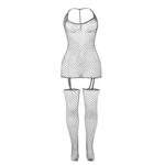 SUBBLIME - 951955 BODYSTOCKING DE REJILLA BRILLANTE TALLA ÚNICA - Imagen 5