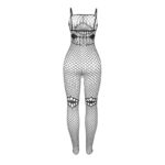 SUBBLIME - 952112 BODYSTOCKING DE REJILLA CON DETALLE EN PECHO Y VIENTRE NEGRO TALLA ÚNICA - Imagen 5