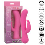 CALEXOTICS - FIRST TIME VIBRADOR RABBIT RECARGABLE ROSA