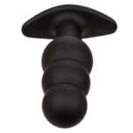 CALEXOTICS - ROCK BOTTOM PLUG ANAL CON CUENTAS 10 VIBRACIONES SILICONA NEGRO - Imagen 5