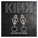 KINK - PINZAS PARA PEZONES ESTILO JAPONÉS CON AROS PLATEADO - Imagen 5