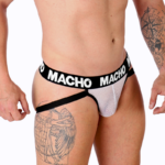 MACHO - MX26X1 JOCK REJILLA BLANCO S - Imagen 2