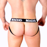 MACHO - MX25NC JOCK CUERO NEGRO - Imagen 4