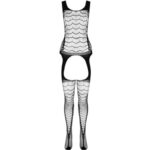 PASSION - BS 104 BODYSTOCKING NEGRO TALLA ÚNICA - Imagen 3