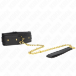 KINK - COLLAR CON CORREA ESPONJA IMITACIÓN CUERO MODELO 1 AJUSTABLE 37-54 CM X 3 CM - Imagen 2