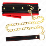 KINK - COLLAR CON CORREA ESPONJA IMITACIÓN CUERO MODELO 2 AJUSTABLE 37-54 CM X 3 CM - Imagen 4