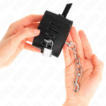 KINK - MUÑEQUERAS DELUXE CON CIERRE DE CANDADO AJUSTABLE 14.5-21 CM X 6 CM - Imagen 3