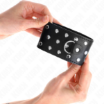 KINK - MUÑEQUERAS ESTILO PUNK AJUSTABLE 19-24 CM X 5.5 CM - Imagen 3