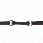 KINK - MORDAZA FORMA DE HUESO CON CORREA POLIPIEL NEGRO AJUSTABLE 41-57 CM - Imagen 3