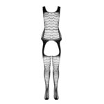 PASSION - BS 104 BODYSTOCKING ROJO TALLA ÚNICA - Imagen 3