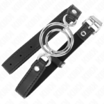 KINK - MORDAZA CON MÚLTIPLES JUNTAS TÓRICAS 5 CM NEGRO 63 X 2.5 CM - Imagen 2