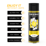 BRUMA - ACEITE DE MASAJE PREMIUM EFECTO CALOR SABOR PIÑA COLADA 3 EN 1 - 100 ML - Imagen 3