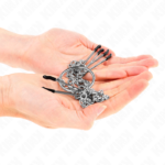 KINK - PINZAS PARA PEZONES Y CLÍTORIS CON CADENA 30 CM MODELO 1 - Imagen 4