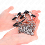 KINK - PINZAS PARA PEZONES DOBLE 32 CM CON CADENAS 14 CM - Imagen 2