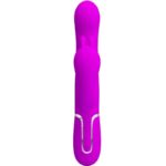 PRETTY LOVE - CAMMY TRIPLE VIBRADOR MULTIFUNCIÓN 4 EN 1 ROSA - Imagen 2