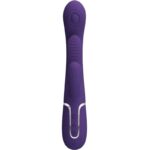 PRETTY LOVE - SHANIA TRIPLE VIBRADOR RABBIT MULTIFUNCIÓN MORADO - Imagen 3