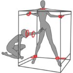 SECRET DOME - KINK CLUB CABINA SCANDALE NEGRO ROJO - Imagen 5