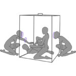 SECRET DOME - KINK CLUB CABINA SCANDALE MORADO - Imagen 4