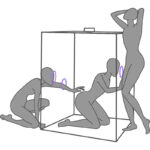 SECRET DOME - KINK CLUB CABINA SCANDALE MORADO - Imagen 3