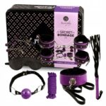 SECRETPLAY - BDSM SET 8PCS LILA / NEGRO - Imagen 3
