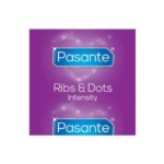 PASANTE - RIBS DOTS PRESERVATIVOS INTENSITY 144 UNIDADES - Imagen 2