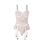 SUBBLIME - 954291 BODY CON CADENAS + LIGUEROS BLANCO L/XL - Imagen 5
