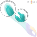 INTENSE - FRED VIBRADOR RECARGABLE RABBIT AZUL - Imagen 3
