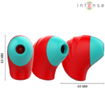 INTENSE - DONNIE ESTIMULADOR CLÍTORIS ROJO/VERDE - Imagen 4