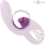 INTENSE - LALI VIBRADOR PUNTO G MULTIFUNCIÓN ESTIMULACIÓN  EMPUJE  VIBRACIÓN MORADO - Imagen 2