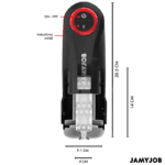 JAMYJOB - GRAVITY MASTURBADOR VAGINA AUTOMÁTICO 5 MODOS DE EMPUJE Y EFECTO SONIDO - Imagen 3