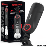JAMYJOB - GRAVITY MASTURBADOR VAGINA AUTOMÁTICO 5 MODOS DE EMPUJE Y EFECTO SONIDO
