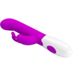 PRETTY LOVE - CENTAUR VIBRADOR RABBIT 30 MODOS DE VIBRACIÓN MORADO - Imagen 2