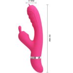 PRETTY LOVE - PHOENIX VIBRADOR RABBIT MULTIFUNCIÓN ROSA - Imagen 3